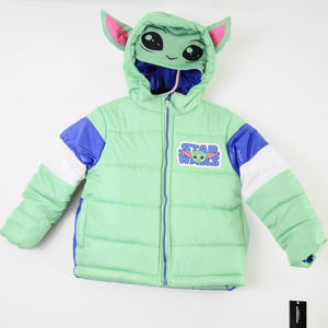 Star Wars | Baby Yoda Grogu Puffer Winter Jacket